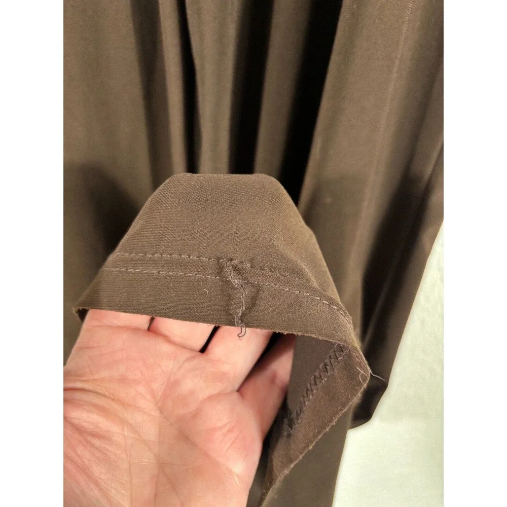 Joseph Ribkoff Pants Women’s Size‎ 12 Stretch Ponte Knit Solid Brown
